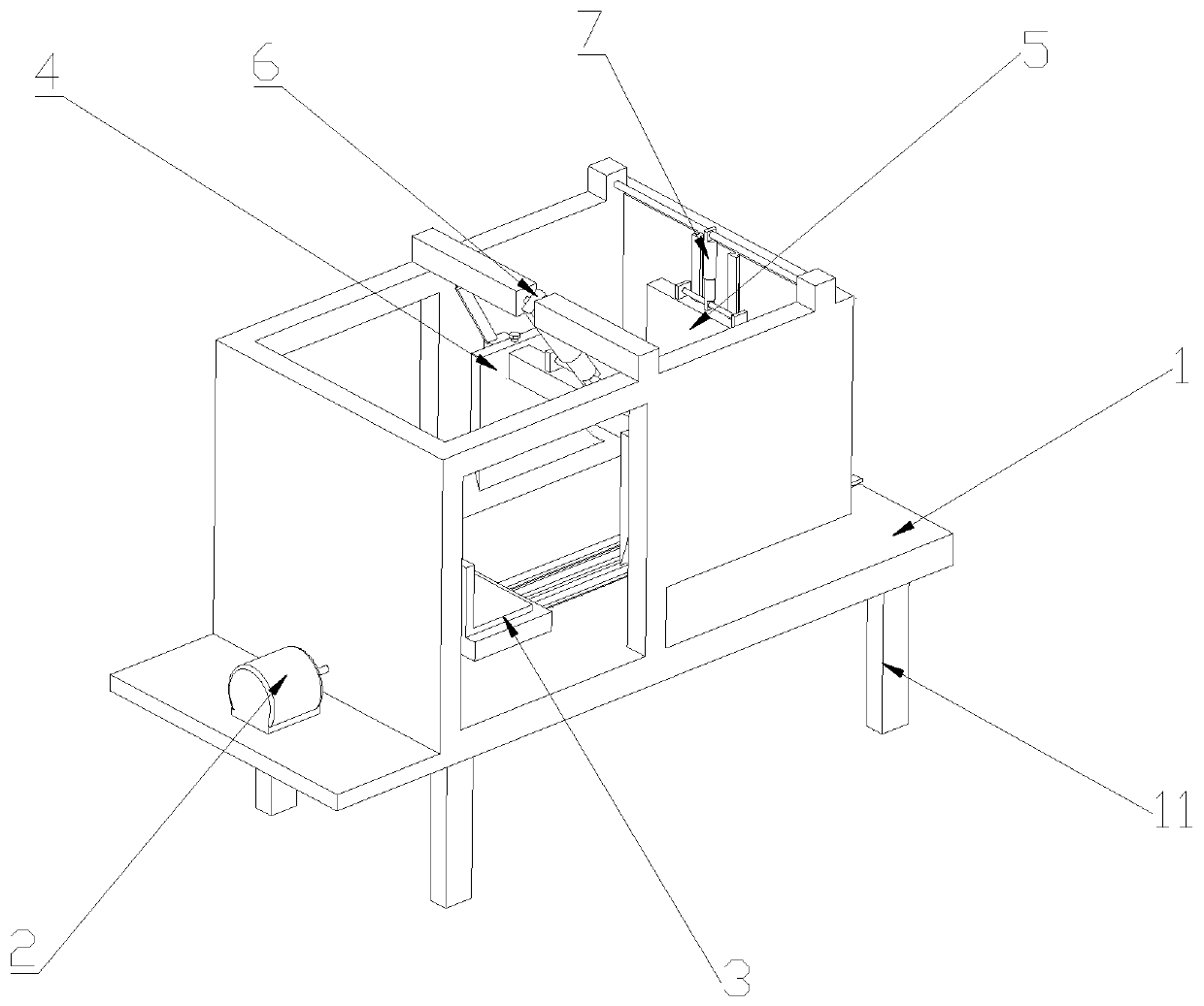 A cutting device for printed matter