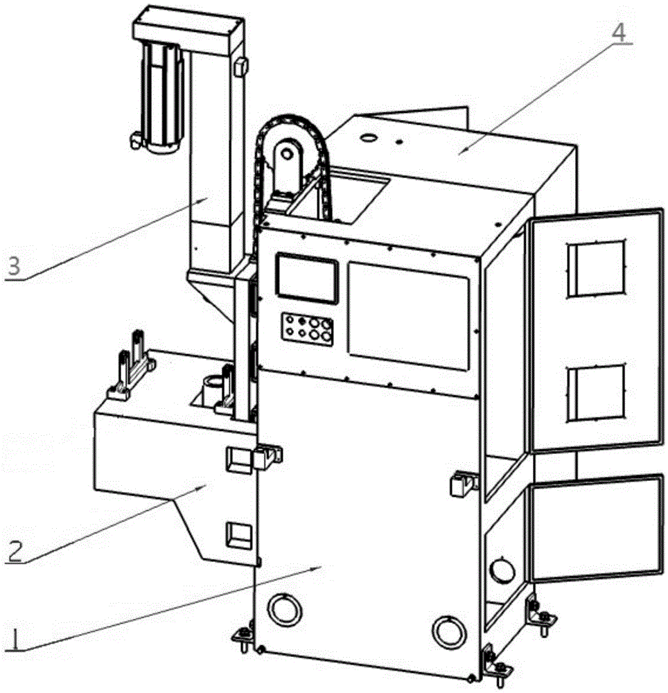 Automatic press-fitting equipment for rear bushing of automobile suspension control arm