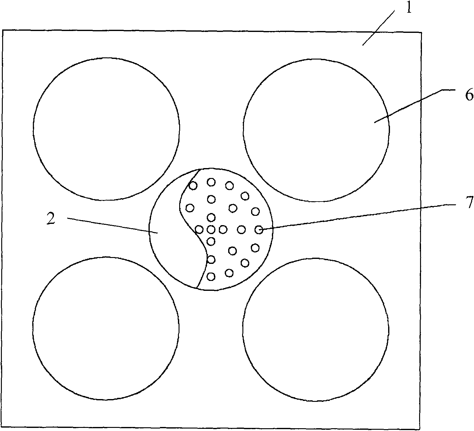 Bath heater panel with embedded LED (light-emitting diode) illuminating assembly