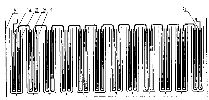 Pole Plate folding type lead-acid accumulator and its preparing method