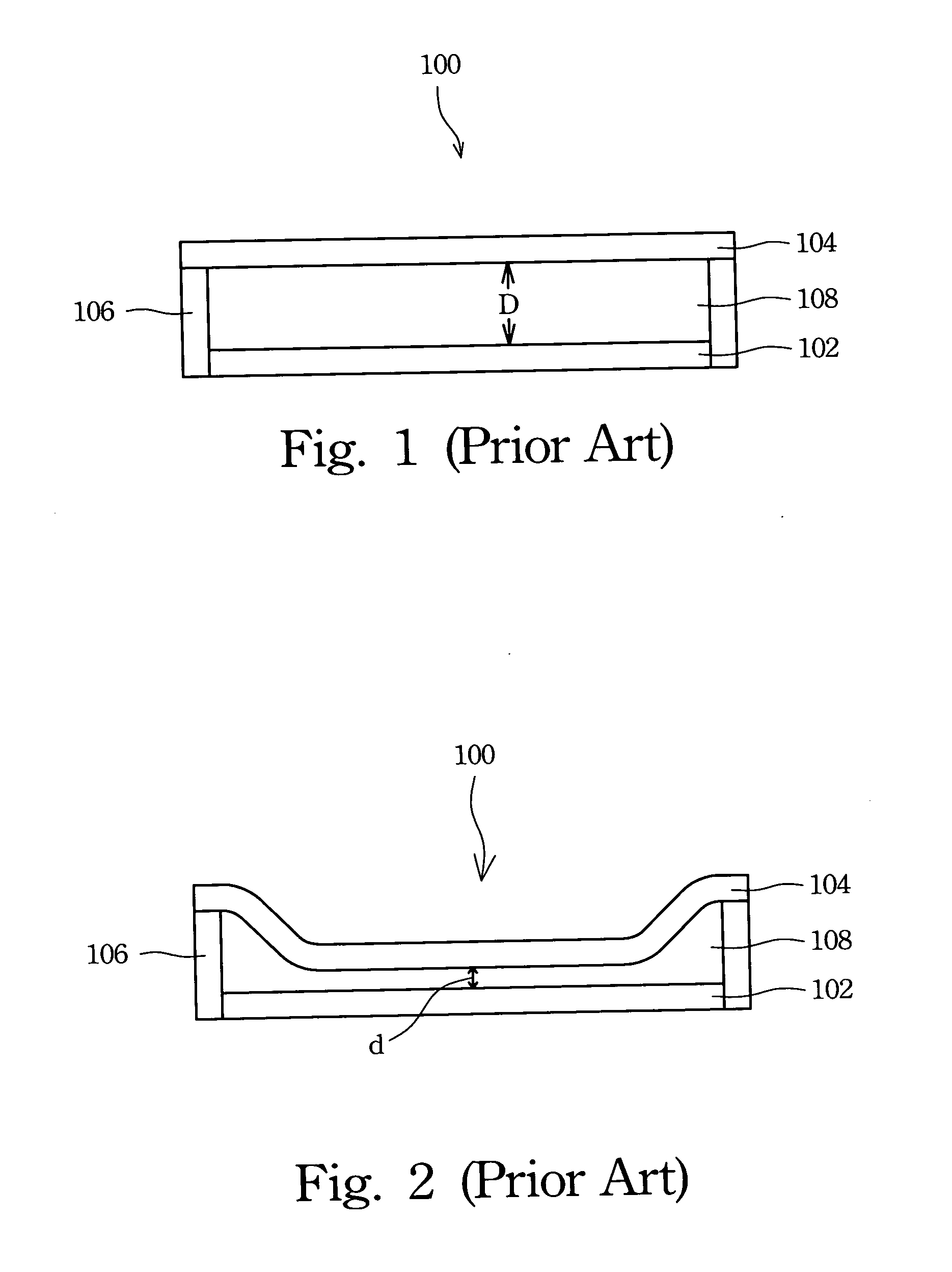 Color-changeable pixels of an optical interference display panel