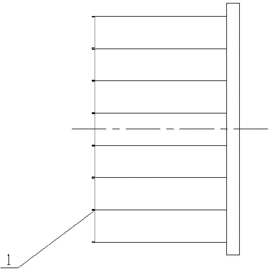 Satellite-borne K-band phased array antenna circularly-polarized waveguide radiation array