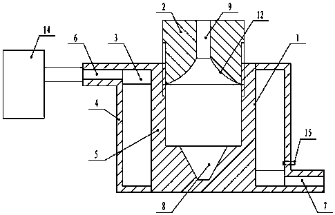A method and device for preparing static tensile samples of steel wires with a cross-sectional diameter of 2-10mm