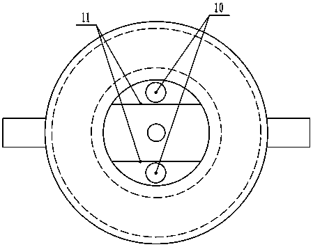 A method and device for preparing static tensile samples of steel wires with a cross-sectional diameter of 2-10mm