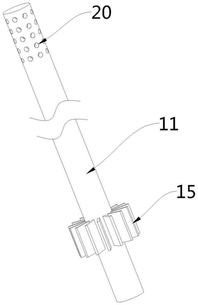 Small agricultural machinery irrigation device