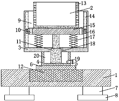 Water-saving vegetable soilless cultivation tank