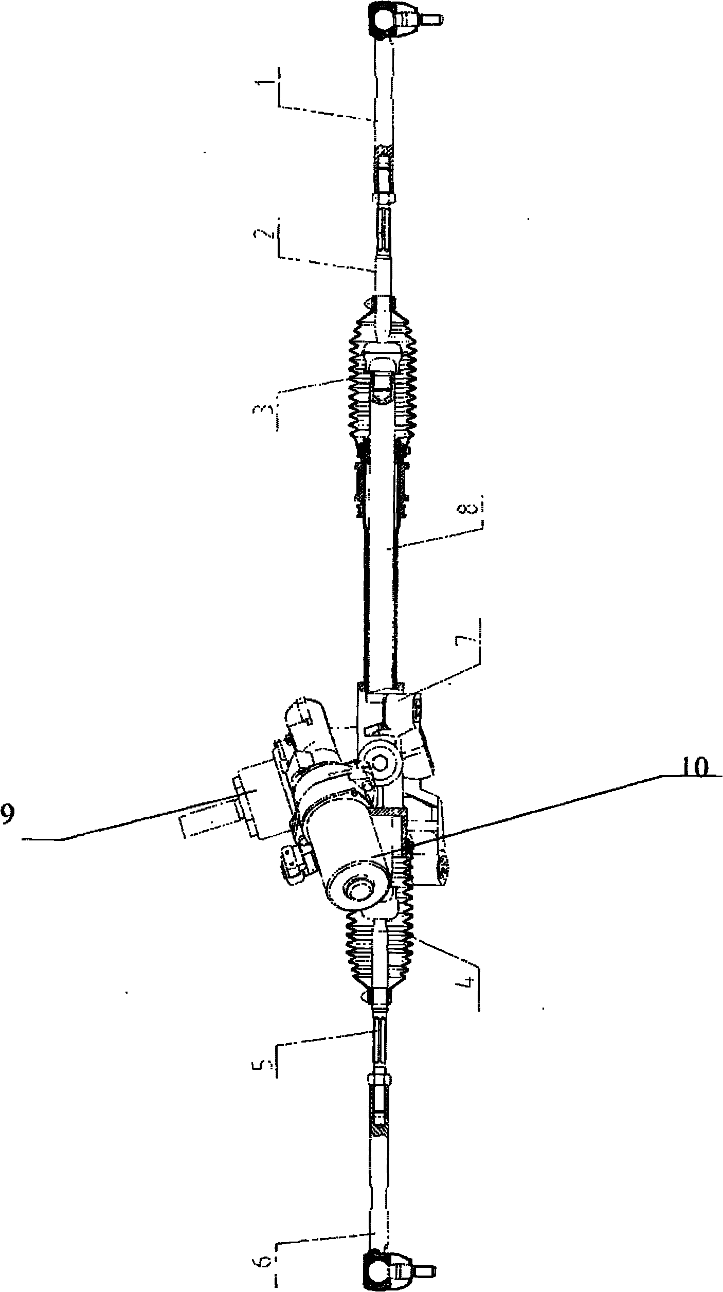 Electric power steering gear