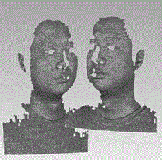 Three-dimensional point cloud full-automatic registration method