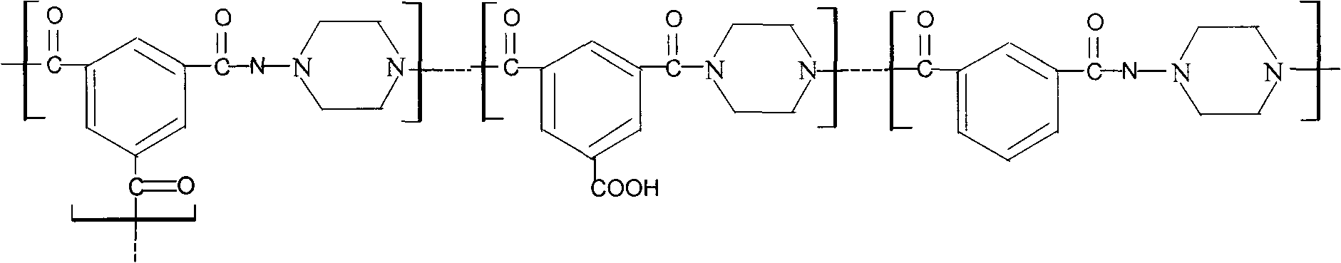 Polyamide composite nanofiltration membrane