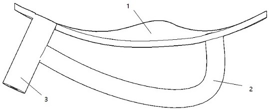 A guide fixture for pedicle screw placement