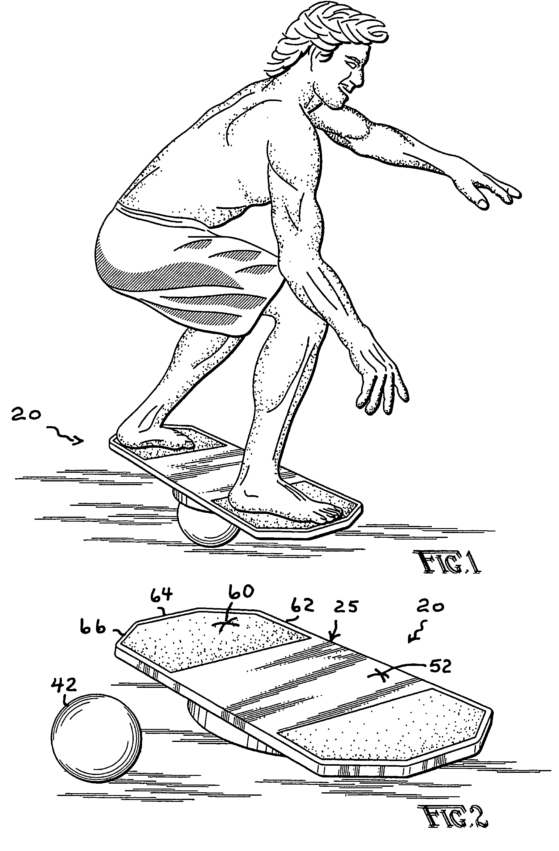 Balance training apparatus