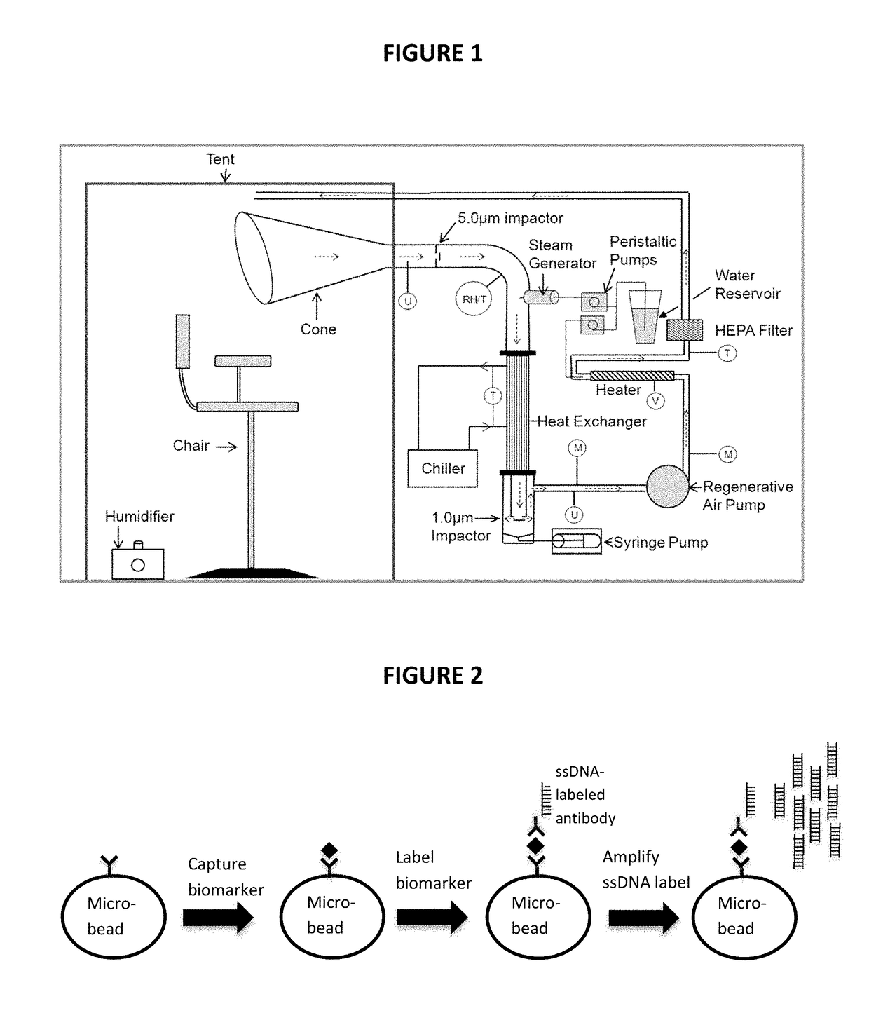 Human Exhaled Aerosol Droplet Biomarker System and Method