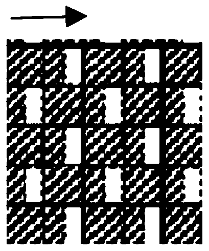 Forming method of polarizing sheet and retarding sheet with continuously changed shaft