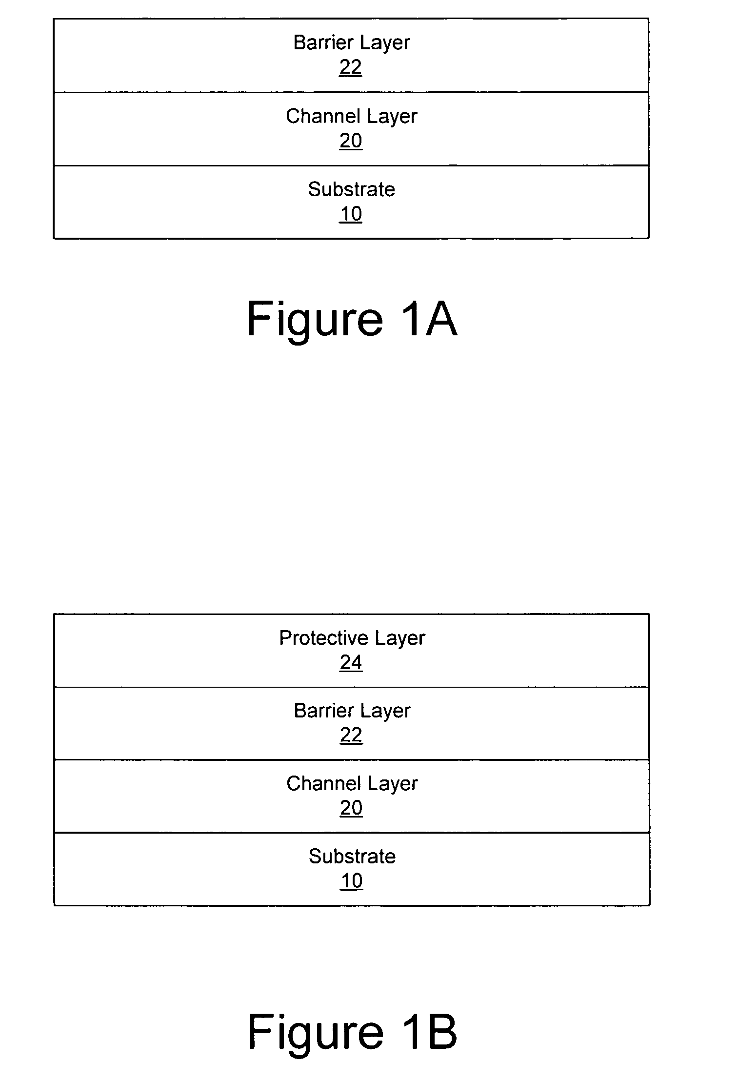 Nitride-based transistors with a protective layer and a low-damage recess and methods of fabrication thereof