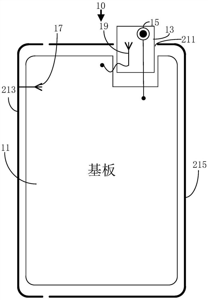 Electronic device and antenna control method