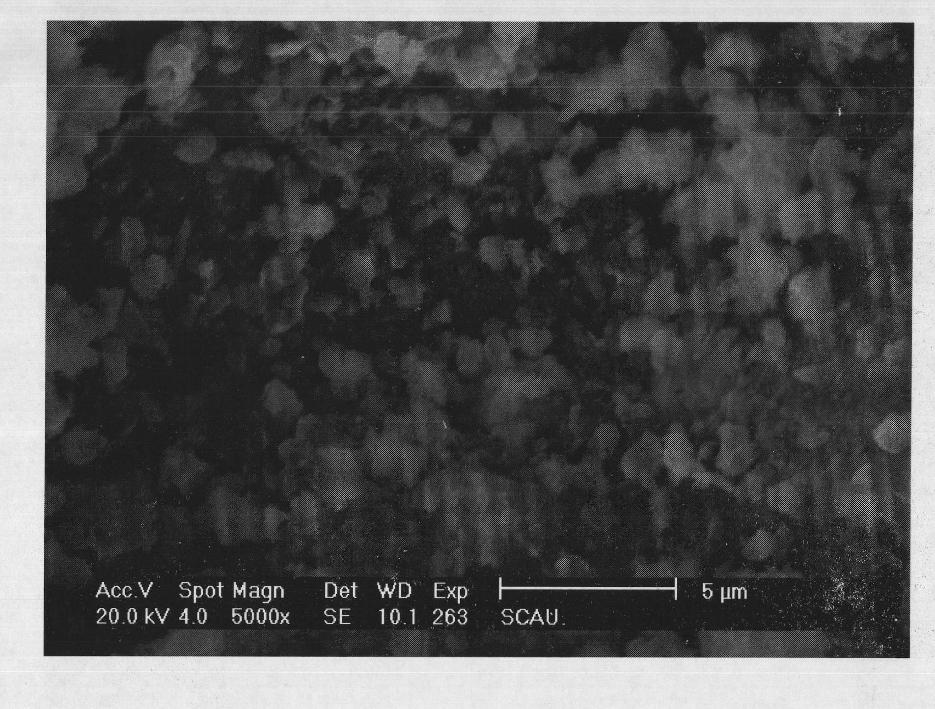 Difunctional light conversion agent for agricultural film and preparation method thereof