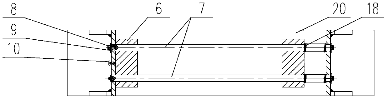 A dynamic calibration device and calibration method for an open water dynamic instrument