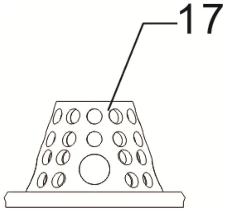 Innocent treatment device for domestic waste and method