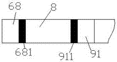 A self-adjusting air-conditioning air outlet device for passenger cars