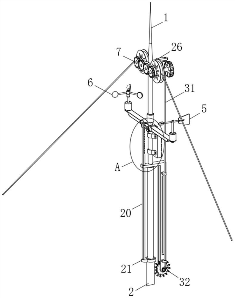 Protection device of agricultural environment information acquisition controller for field use