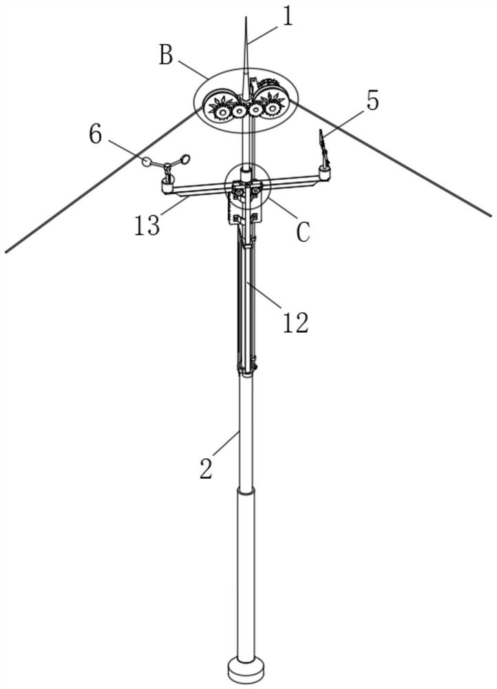 Protection device of agricultural environment information acquisition controller for field use