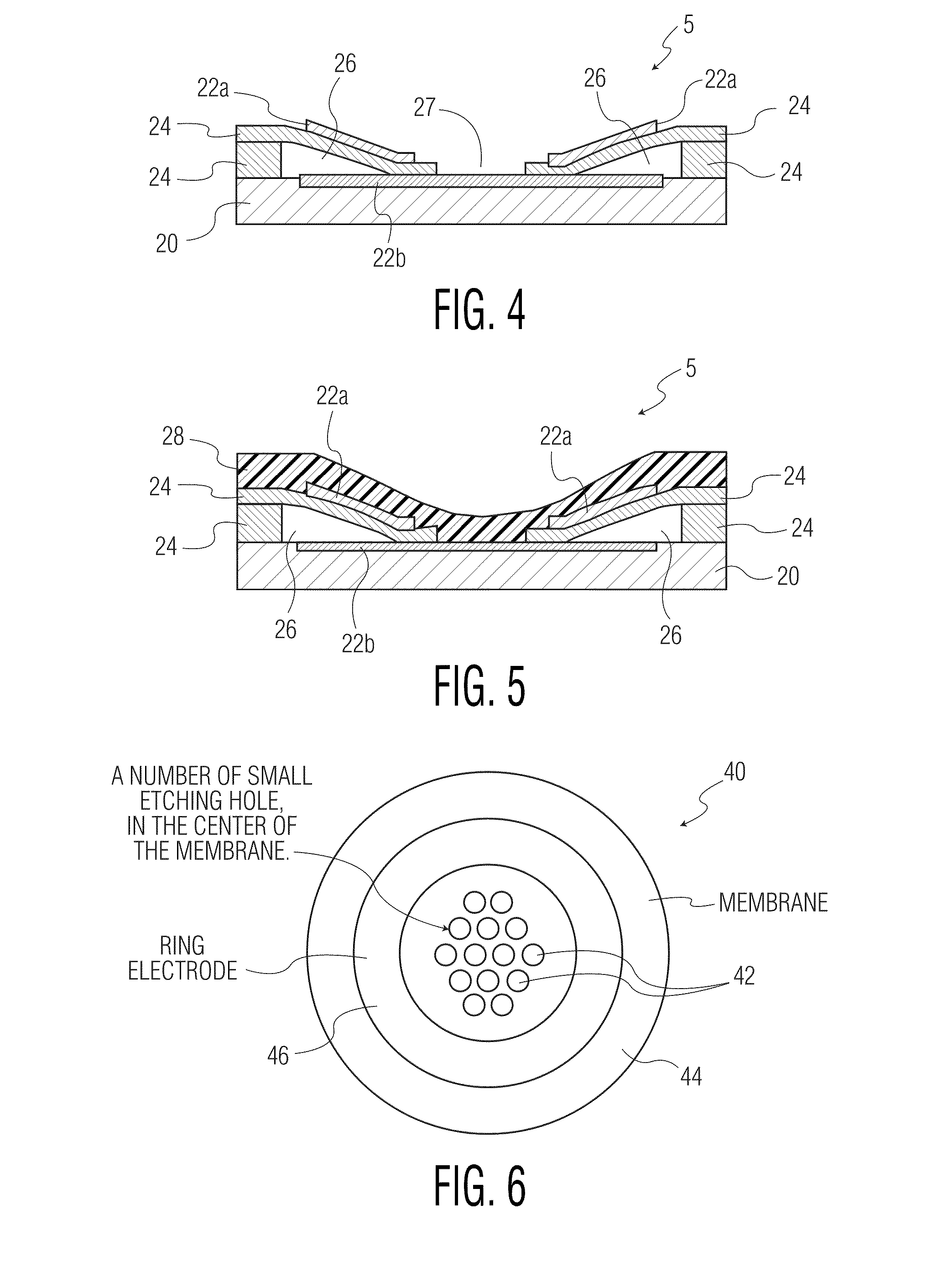 Production of pre-collapsed capacitive micro-machined ultrasonic transducers and applications thereof