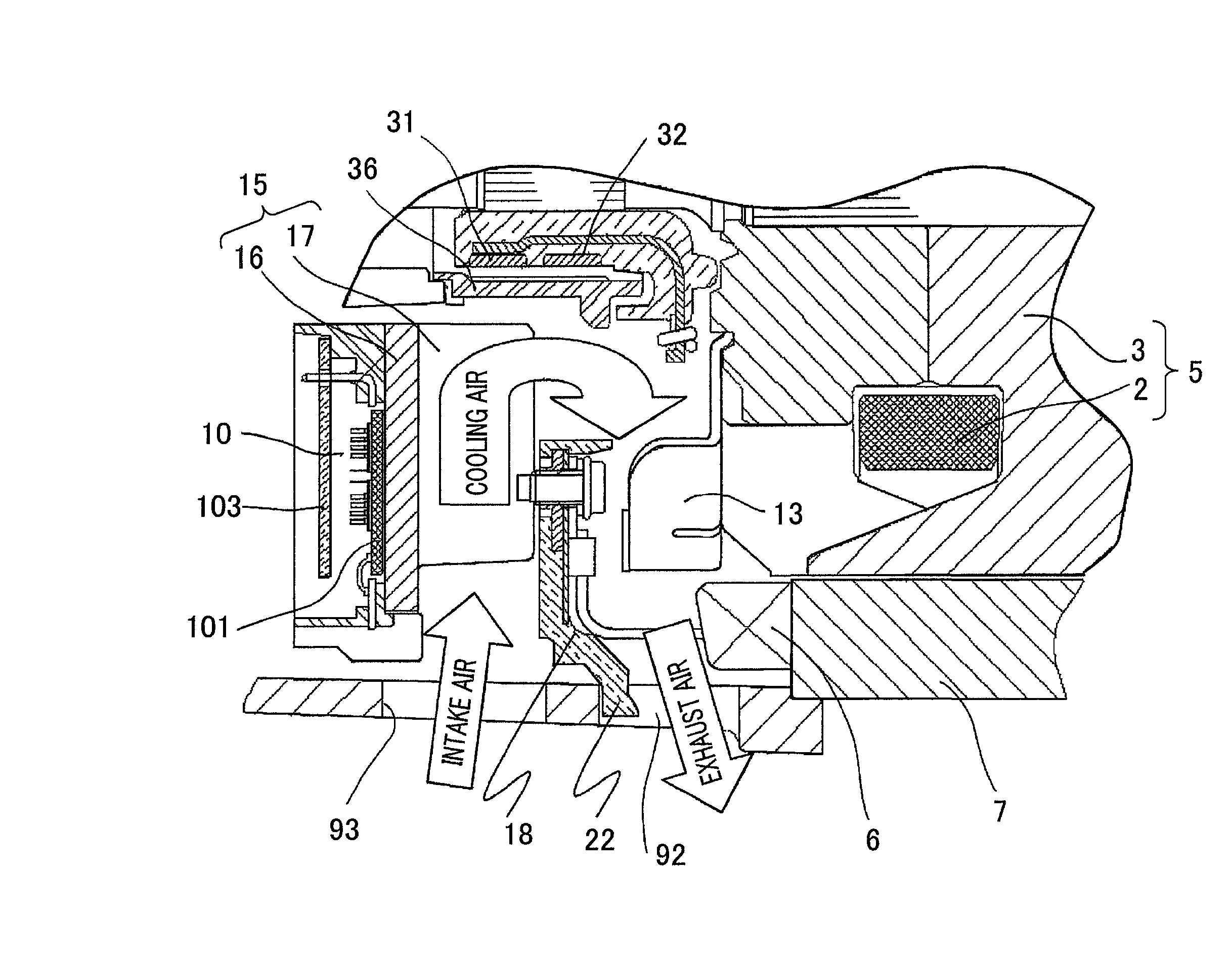 Electric rotating machine