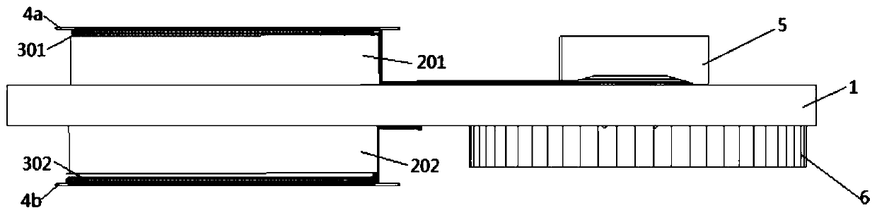 Integrated high-precision flexible temperature sensor and preparation method thereof