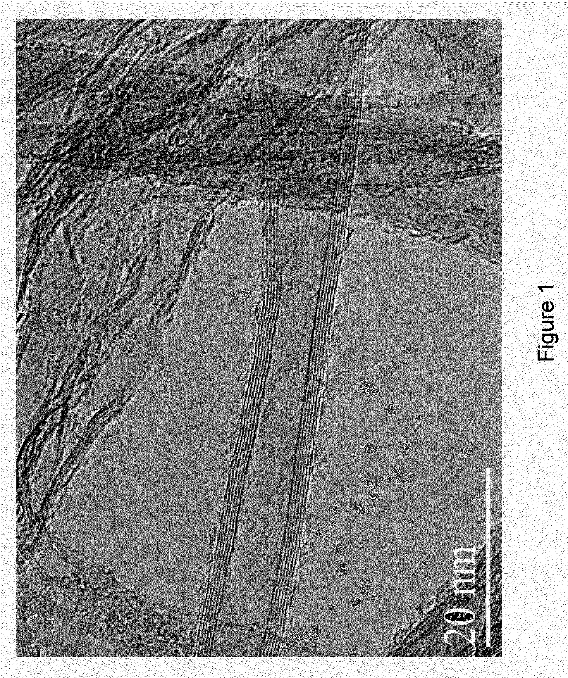 Composites comprising carbon nanotubes on fiber