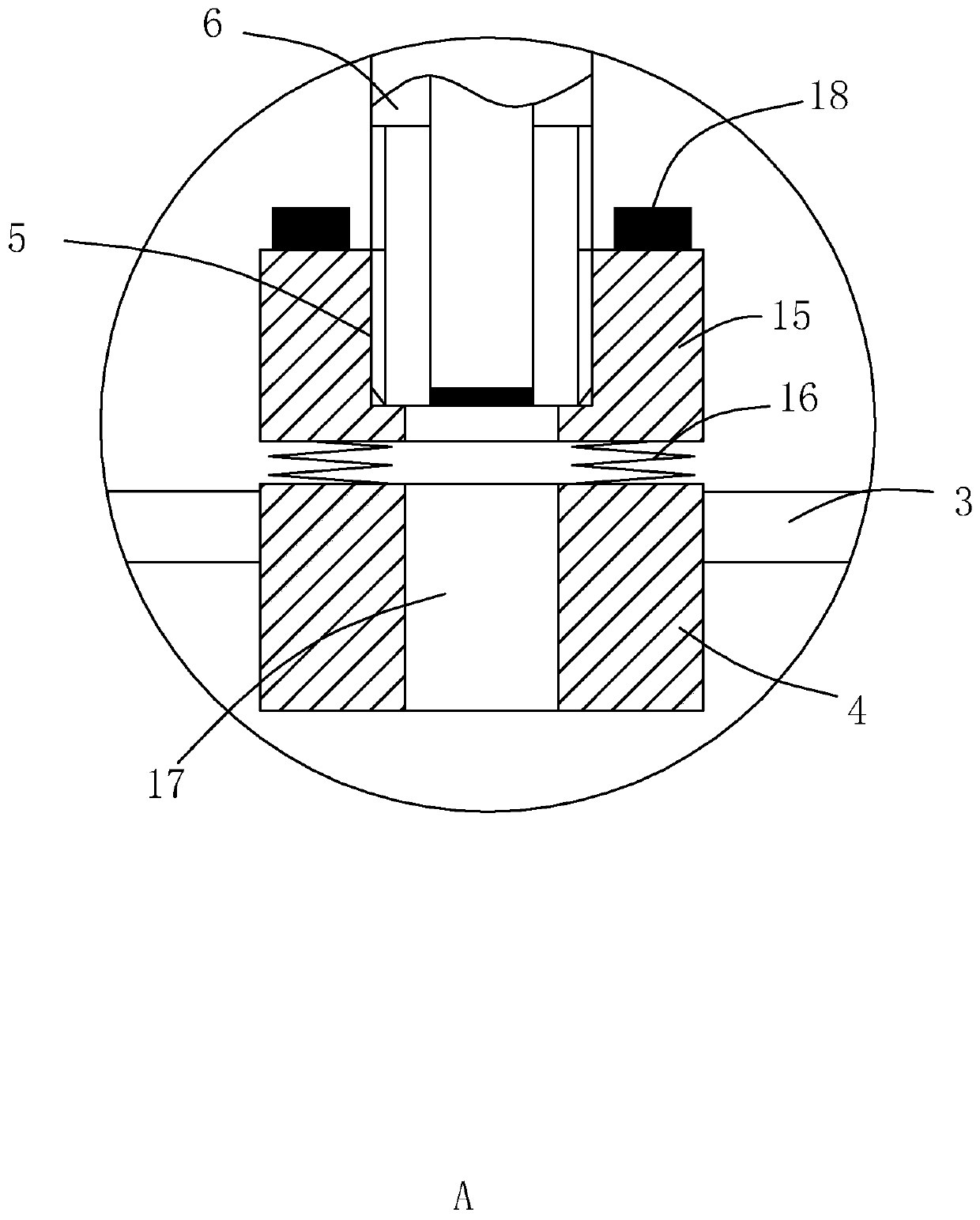 Medical injection bottle changing system