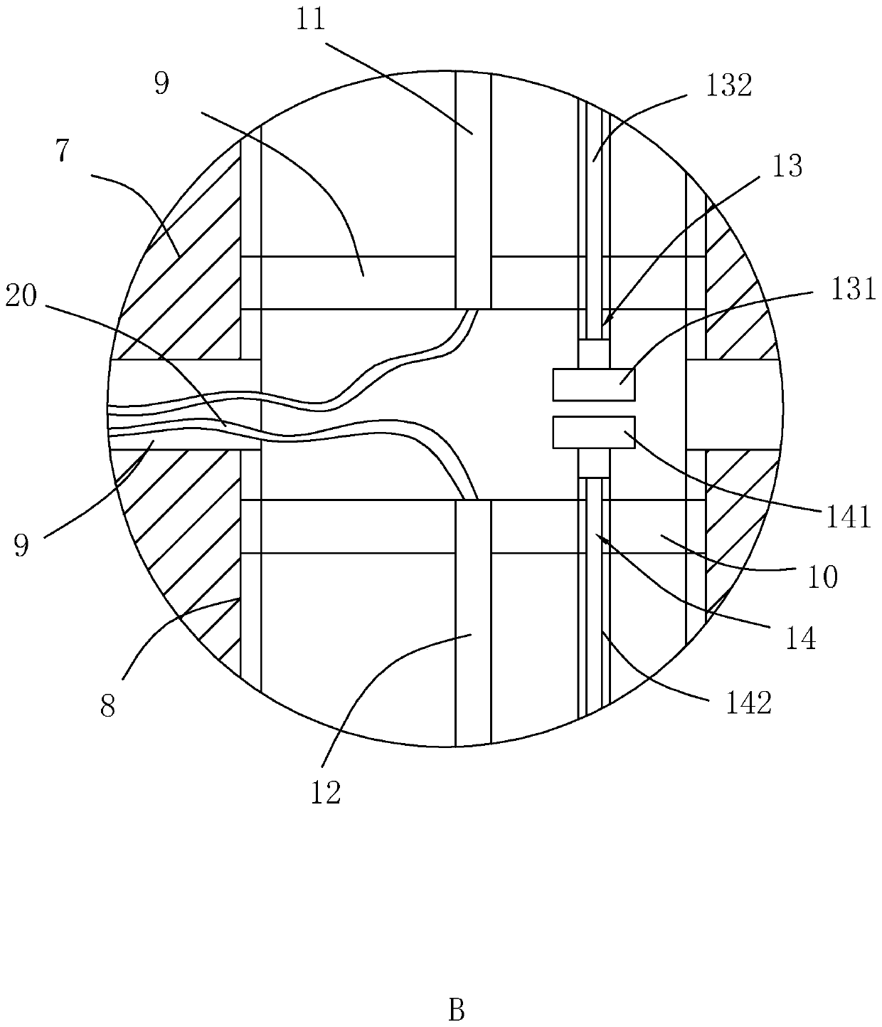 Medical injection bottle changing system