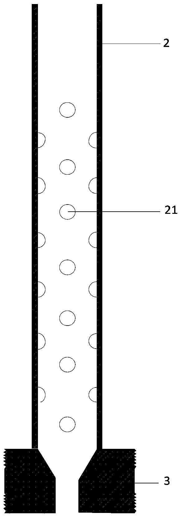 A filter press grouting device and grouting method for soft ground