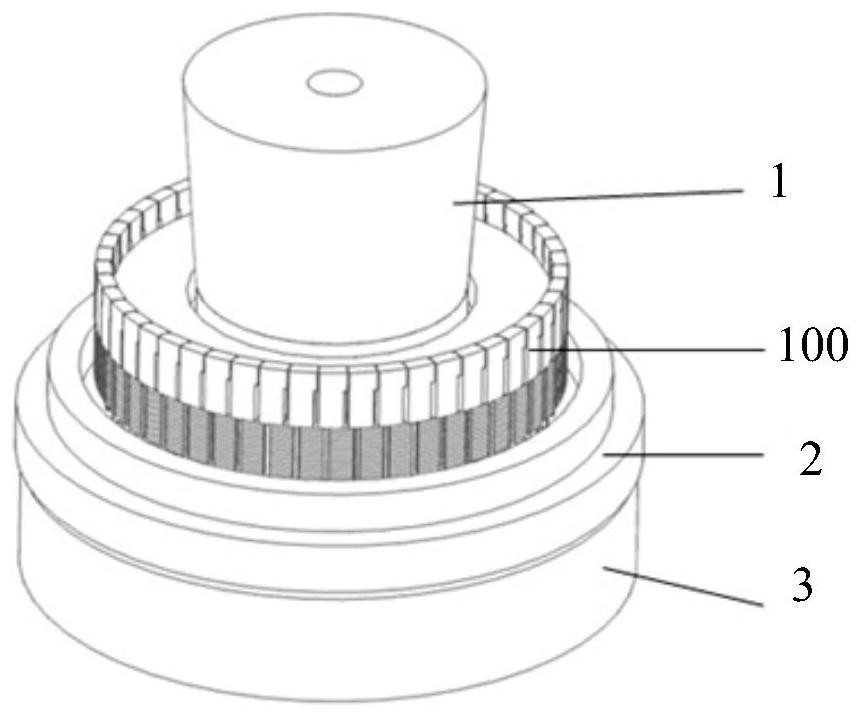 Pouring sealant for potting of torque motor rotor and pouring method