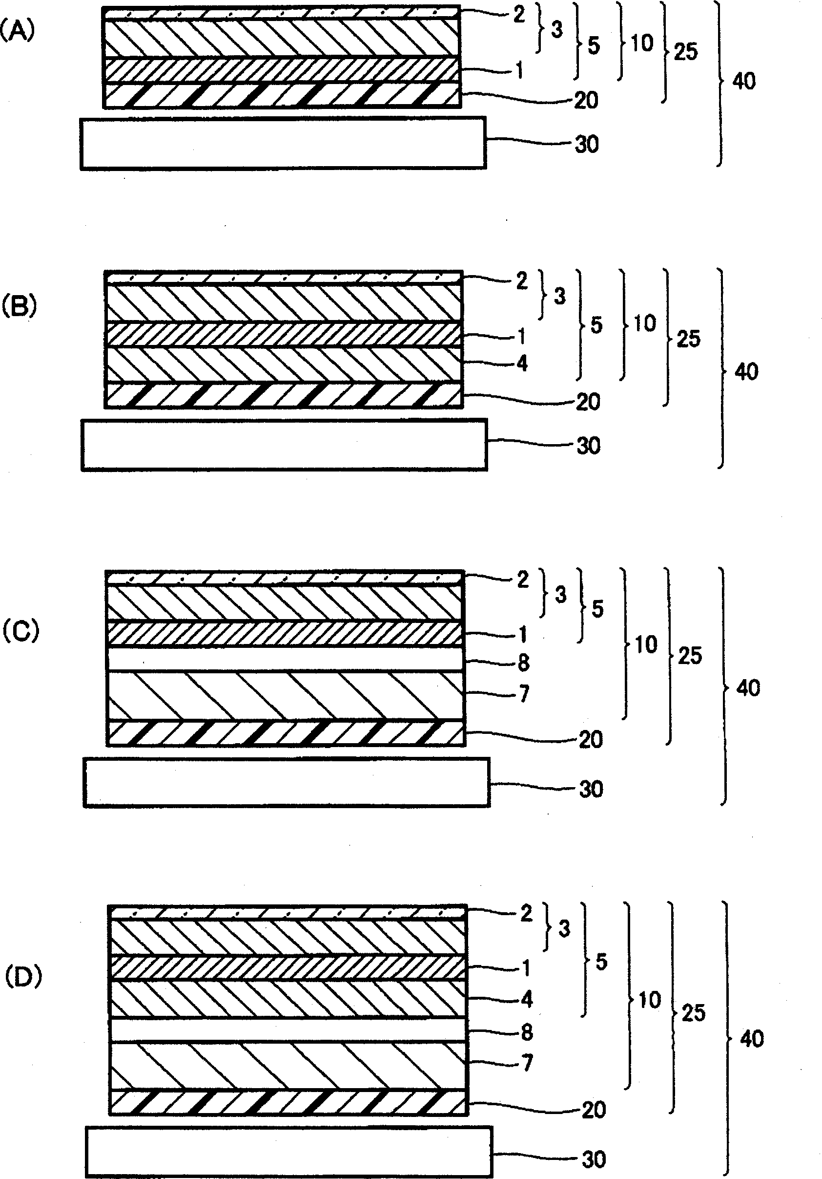 Optical film with adhesive and optical laminate using same