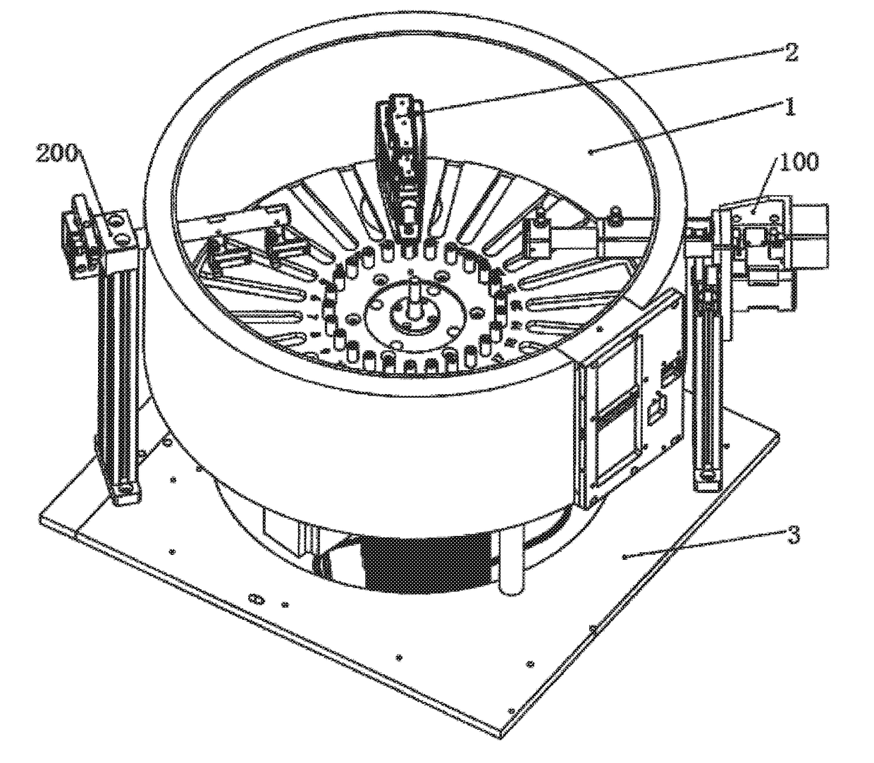 Automatic cap-decap mechanism for reagent bottles