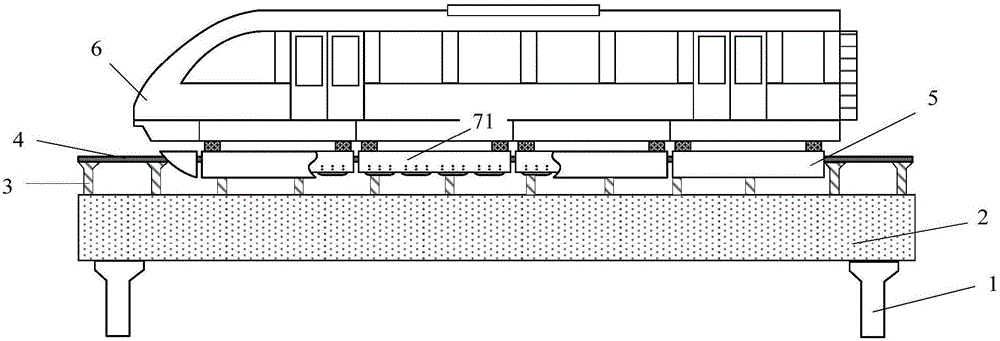 Maglev Train-Bridge Self-excited Vibration Suppression Method Eliminating Bridge Displacement Feedback