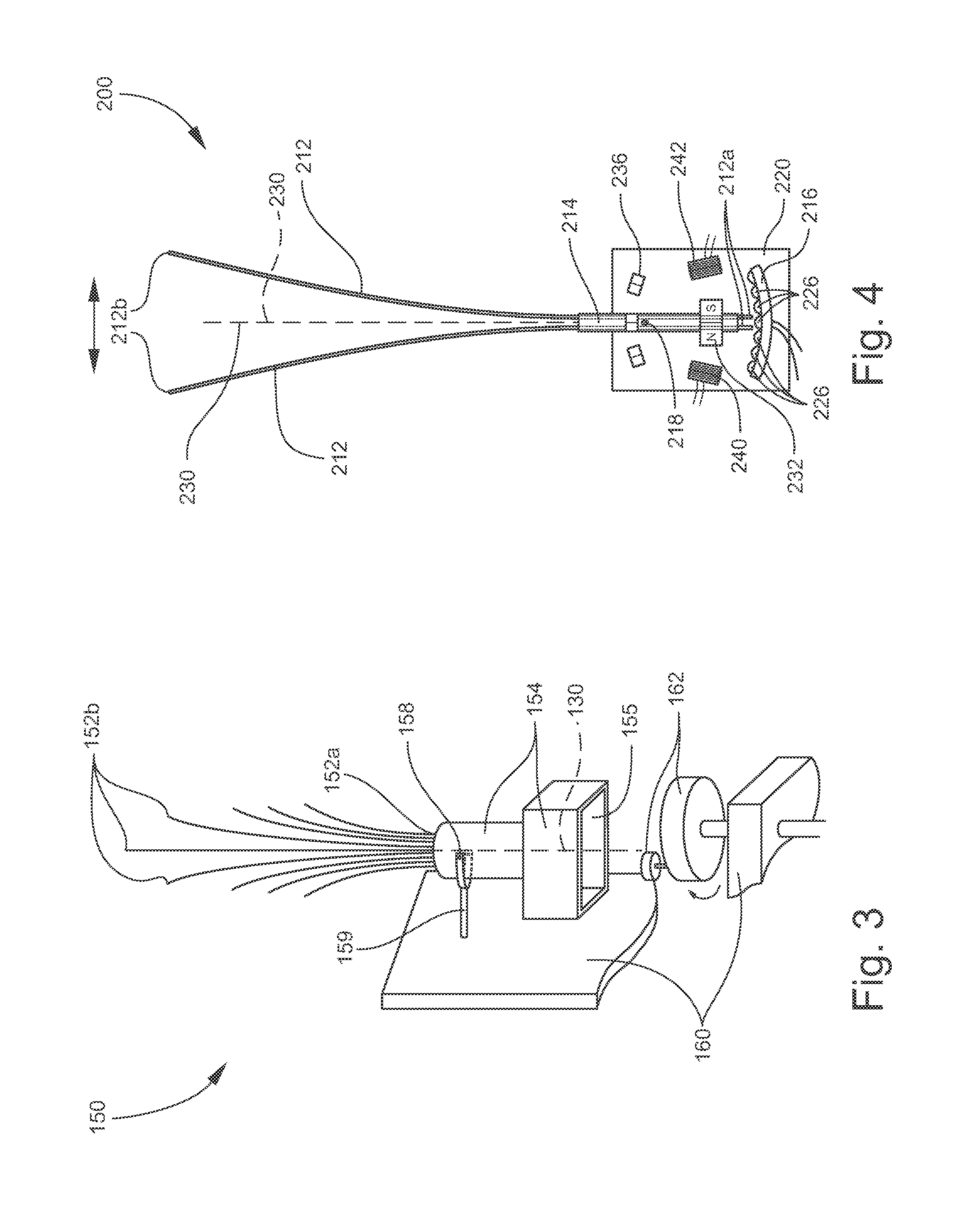 Fiber optic display apparatus and methods of osillating illuminated optical fibers