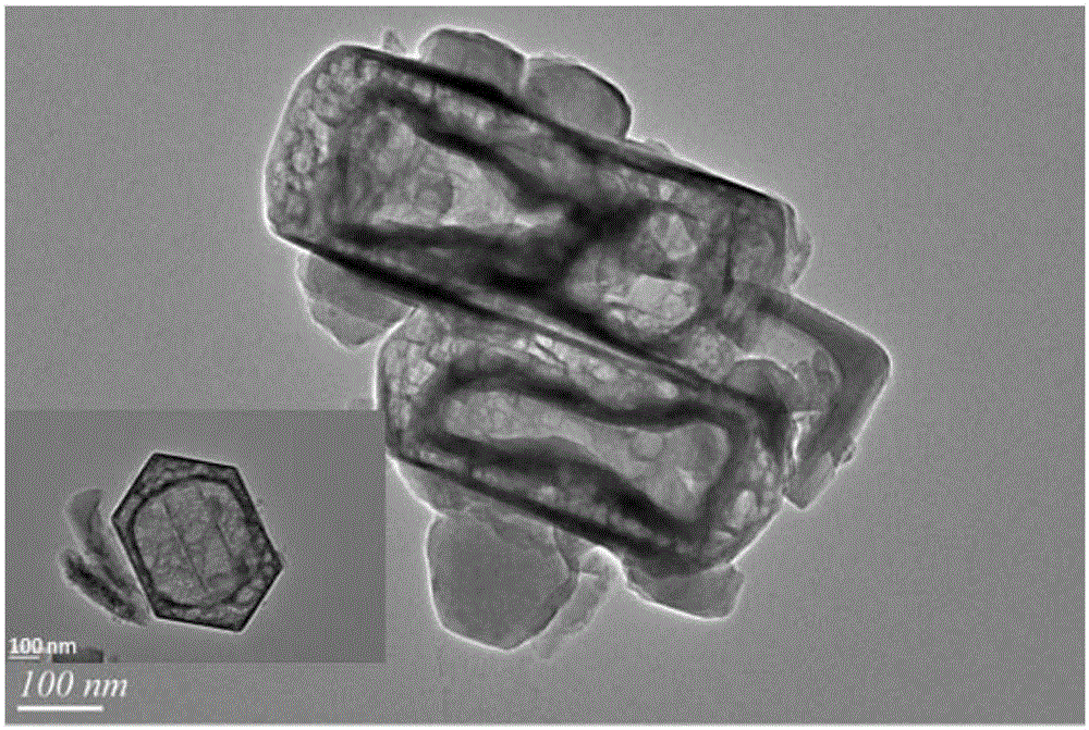 A kind of hollow h-zsm-5 molecular sieve and preparation method and application