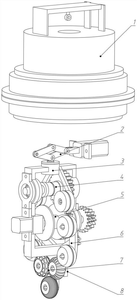 An integrated abrasive belt tool for grinding, polishing and measuring