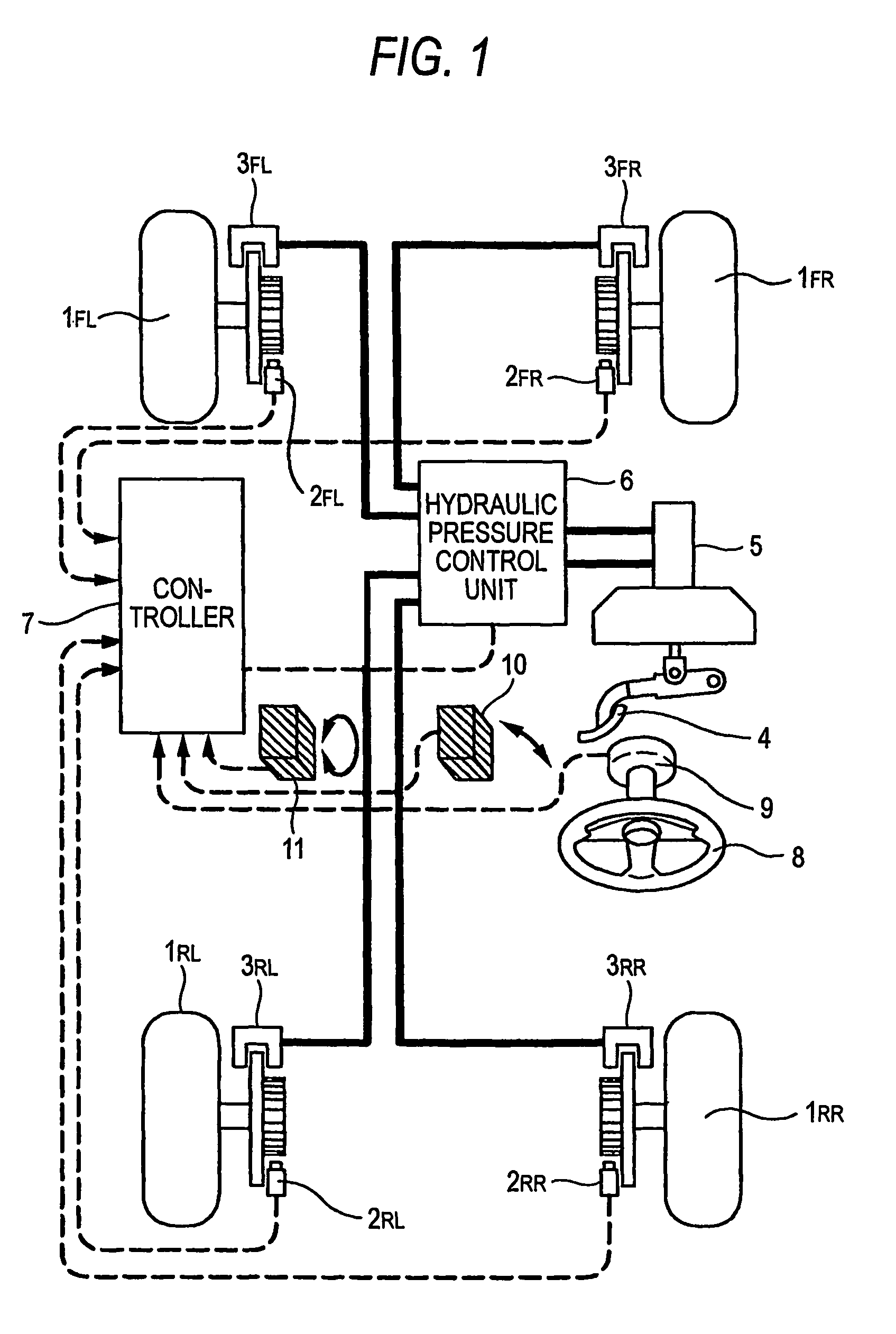 Stability control apparatus and load measuring instrument for wheel supporting rolling bearing unit