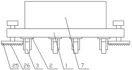 Lifting platform for electric power overhaul