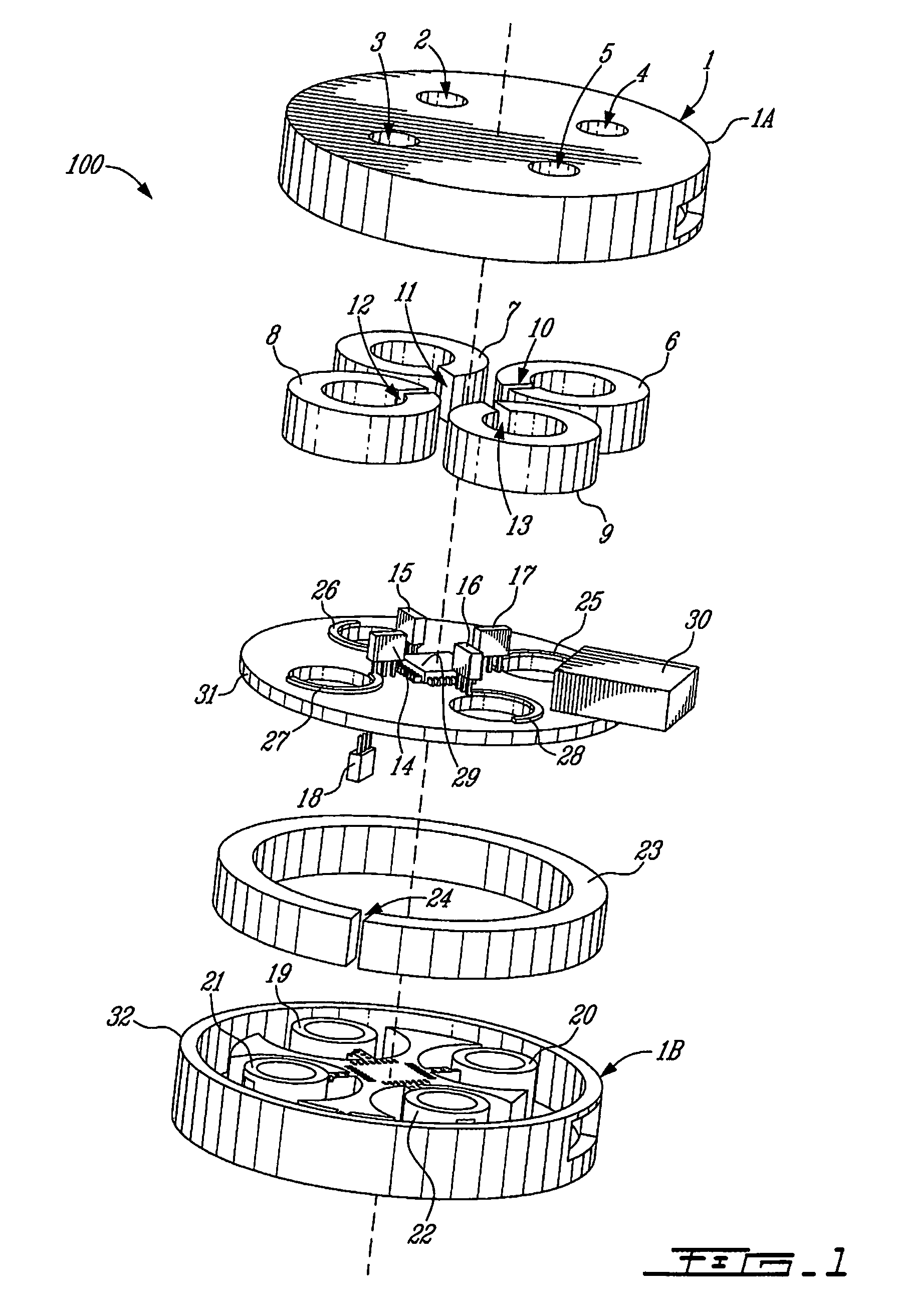 Current sensor for measuring an electrical current in a circuit having a plurality of electrical conductors