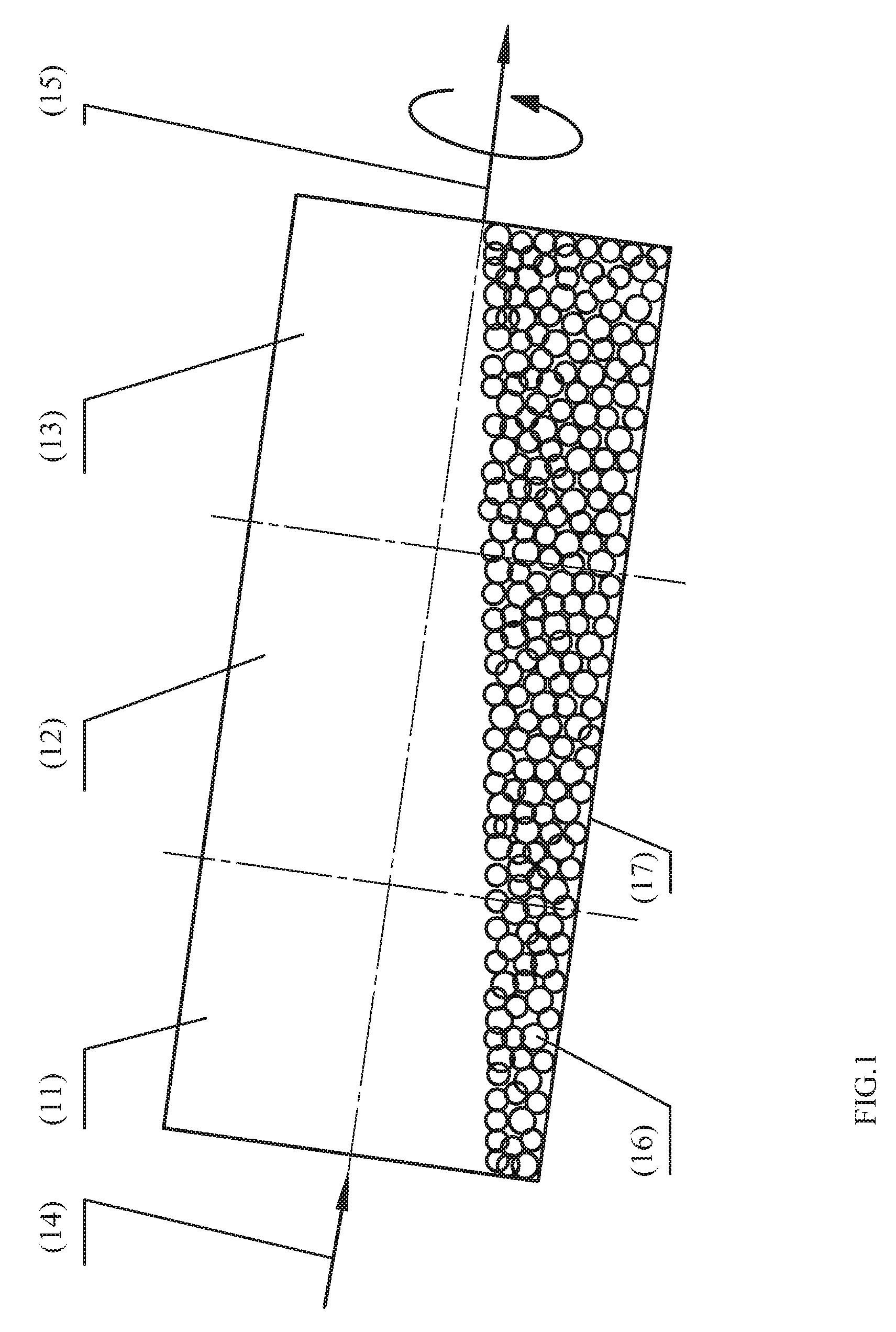 Reaction chamber for a direct contact rotating steam generator