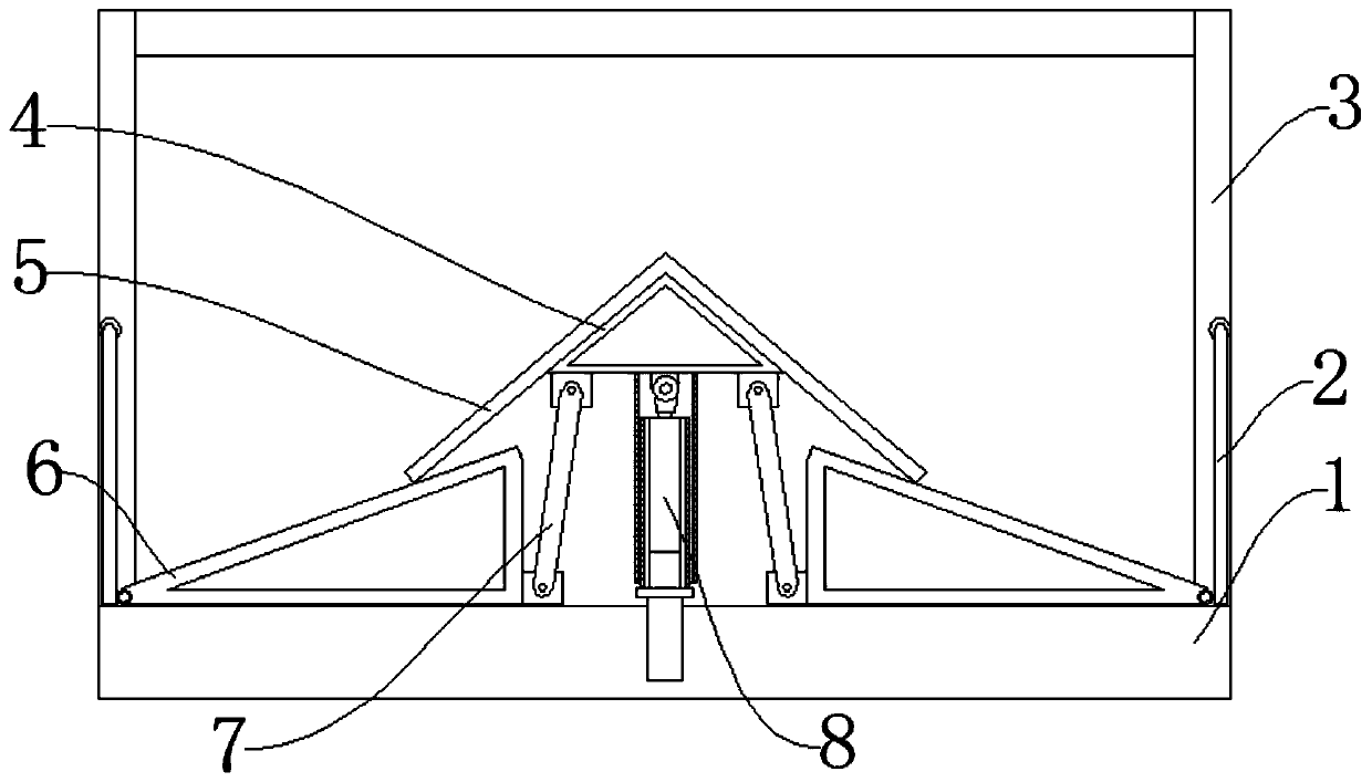 Bottom plate dual-rollover dumper