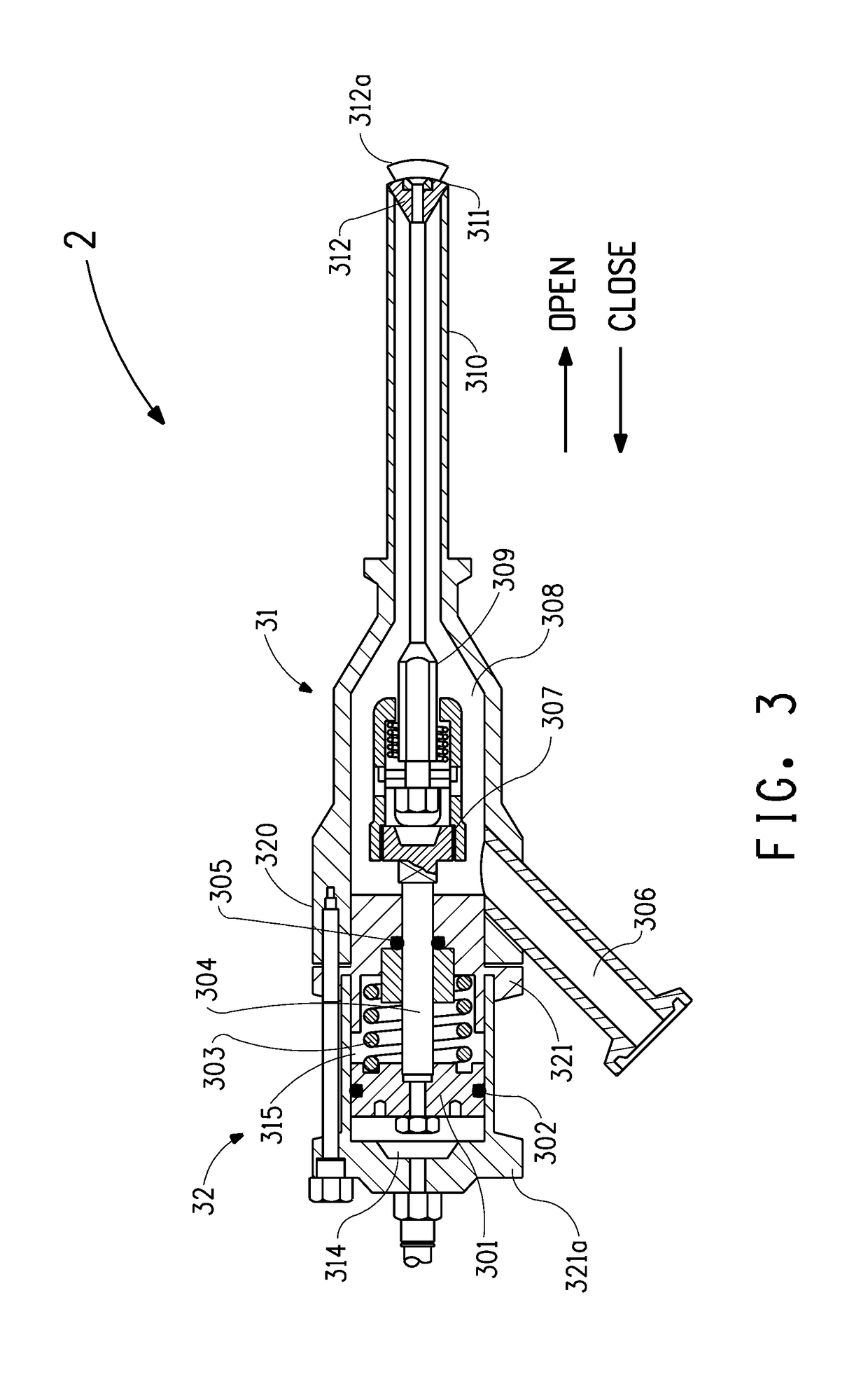 In-line multi-chamber mixer