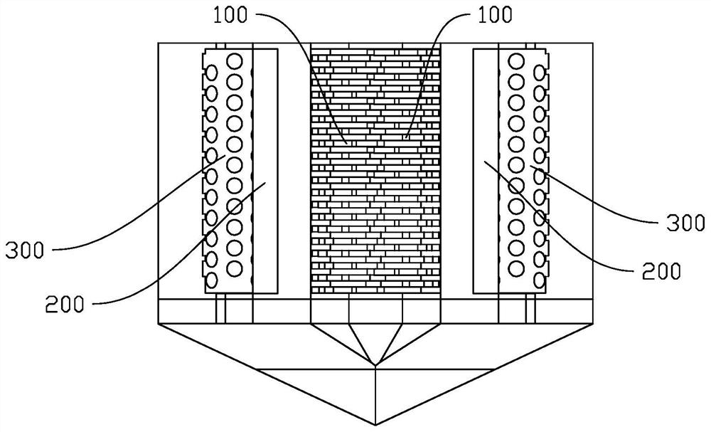 Icebreaking device and icebreaker