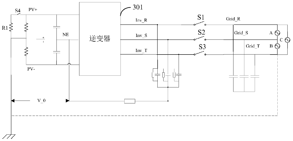 A detection method and device for an inverter grid-connected AC relay