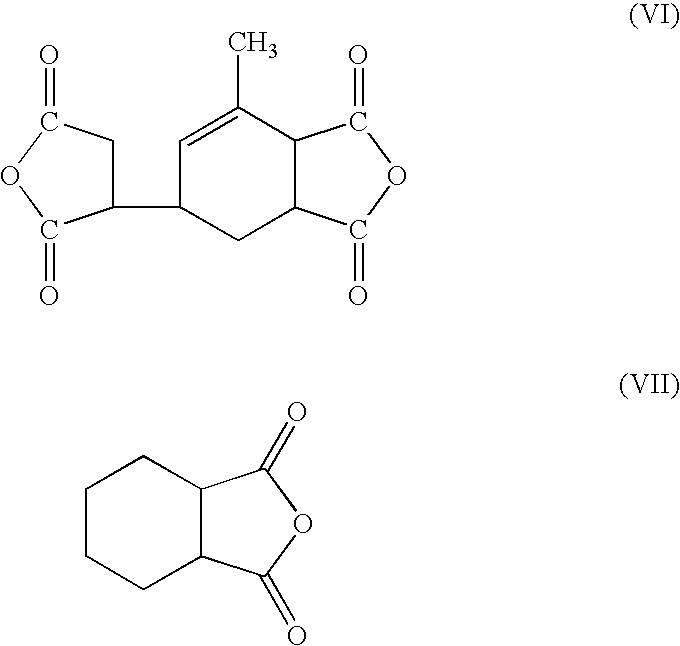 Epoxy resin compositions, solid state devices encapsulated therewith and method