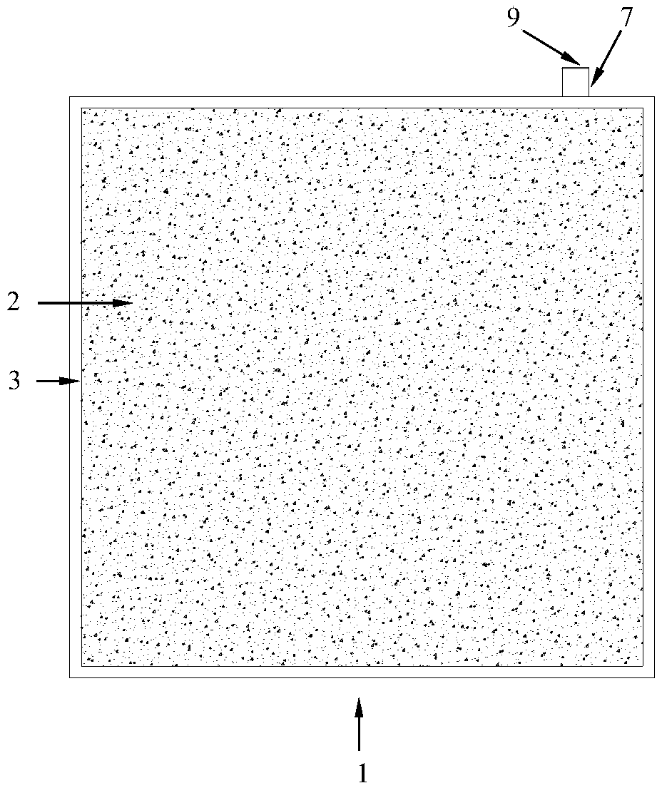 A passive cooling system for water cut-off exterior walls