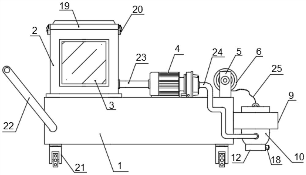 Environment-friendly water treatment sample extraction device